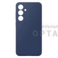 Чехол силикон COVER, бархатная подкладка в упаковке, Realme C71, синий