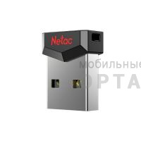 Флешка USB 16 Гб Netac UM81 чёрный металл (СК)