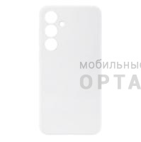 Чехол силикон COVER, бархатная подкладка в упаковке, Honor X7c, белый