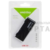 USB - Xaб Smartbuy 4 порта, чёрный (SBHA-6110-K) (1/5) USB - Xaб Smartbuy 4 порта, чёрный (SBHA-6110-K) (1/5)