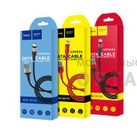 Кабель USB to Micro HOCO X26 Xpress, 1m, 2.4A,  красный