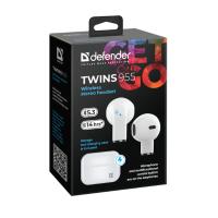 Наушники беспроводные внутриканальные DEFENDER Twins 955, Bluetooth, ANC, микрофон, черные