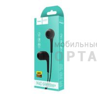 Наушники проводные внутриканальные HOCO M40, Prosody, Jack 3.5мм, 1.2 м,  черный