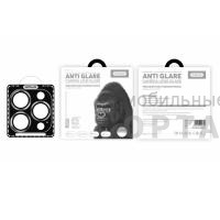 Защитное стекло на камеру SupGlass Anti Glare XC-31, для iPhone 16/16 Plus Black