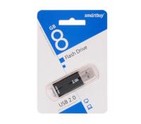 Флешка USB 8Gb SmartBuy Clue, USB 2.0, черный