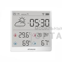 Датчик температуры и влажности ATuMan Duka TH3 Gold EU