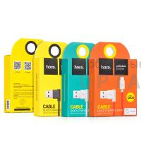 Кабель USB to Micro HOCO UPM10, 1.2м, 2.4A,  белый