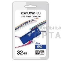 Флешка USB 32 Гб Exployd  580  синий