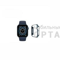 Стекло защитное KZDOO KEIVLAR EDGE  41mm Protection Apple Watch Thin fit and lightweight blue