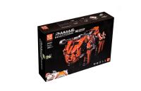 Конструктор детский MOULD KING 20005, военный робот, на пульте управления, 1608 деталей, красный
