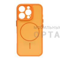 Чехол Matte MagSafe с защитой камеры в техпаке, iPhone 16 Pro, Orange