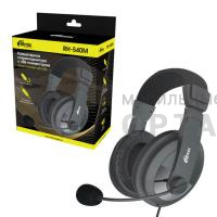 Наушники игровые RITMIX RH-540M black, полноразмерные наушники