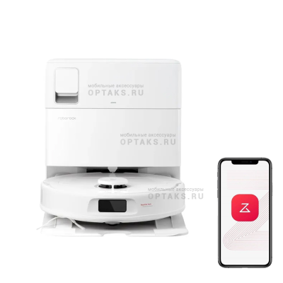 Робот-пылесос Roborock Qrevo Max V, 60 Вт, White RDS, Global