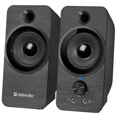 Акустическая система Defender 2.0 SPK-190 черный, 8 Вт, питание от USB (1/24)