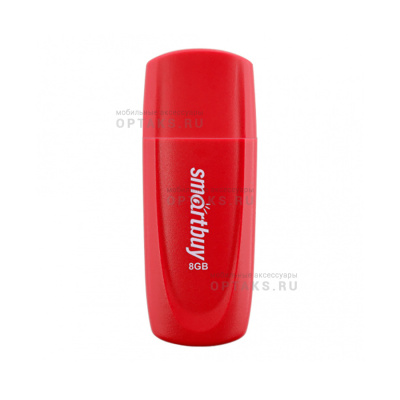 Флешка USB 8 Гб Smartbuy  Scout  красный