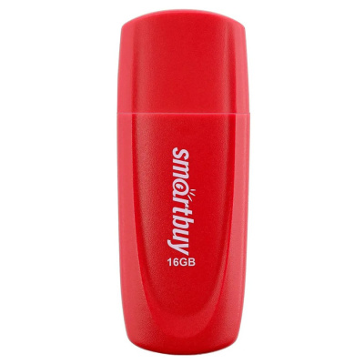 Флешка USB 16GB Smartbuy  Scout  красный