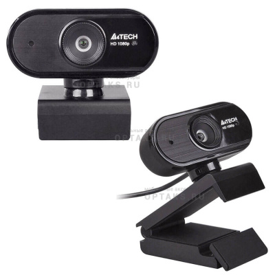 Веб-камера A4 PK-925H черный 2Mpix (1920x1080) USB2.0 с микрофоном