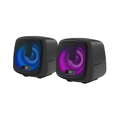 Акустическая 2.0 система DEFENDER J2 6Вт, подсветка, питание от USB (1/30)