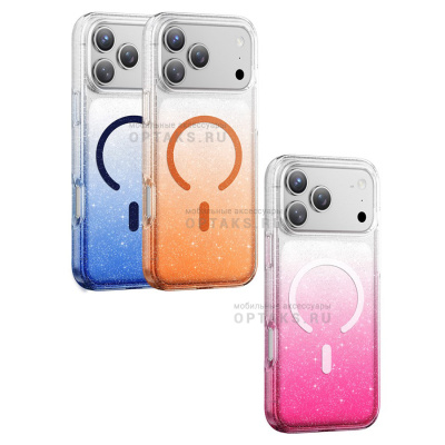 Чехол KEEPHONE LILLIAN SHINING MAGSAFE CASE для iPhone 17 BLUE