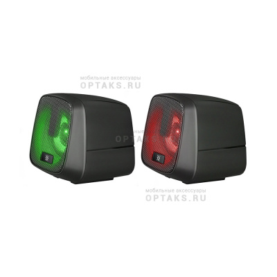 Акустическая 2.0 система DEFENDER J2 6Вт, подсветка, питание от USB (1/30)
