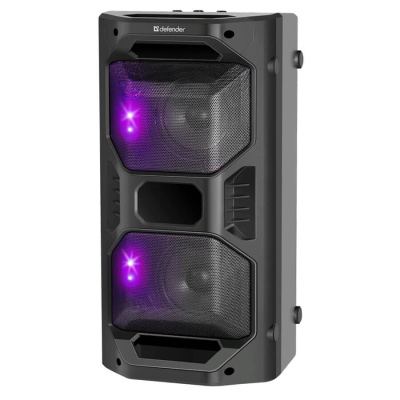 Аудио колонка беспроводная DEFENDER Rage 50Вт, Light/BT/FM/USB/LED/TWS (1/2)