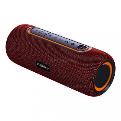 Аудио колонка беспроводная Smartbuy HERO, 16Вт, Bluetooth, FM, USB, красная (SBS-5290) (1/12)