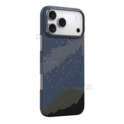 Чехол, KEEPHONE KEVILAR SEANOVA MAGSAFE CASE для iPhone 17 Air STARRY BLUE