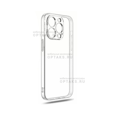 Чехол прозрачный силикон в техпаке, для iPhone 13 Pro