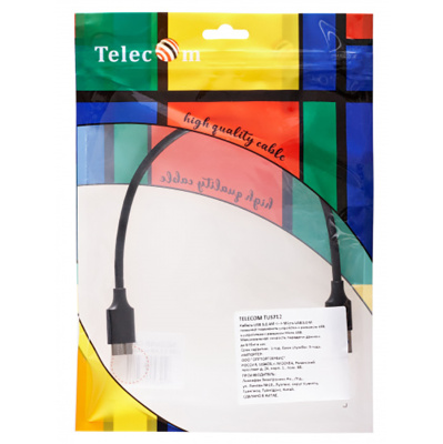 Кабель соединительный USB3.0 Am-MicroBm 0.3m Telecom (TUS712-0.3M) (1/250)