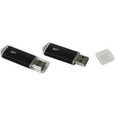 Флешка USB 64 Гб Silicon Power  Ultima U02  чёрный