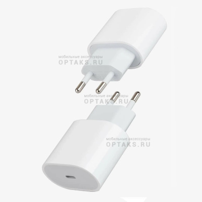 Сетевое зарядное устройство USB-C 20W Adapter (Фабричный чип iD) в коробке