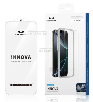 Стекло защитное, KEEPHONE INNOVA TRANSPARENT, Samsung S25 ULTRA