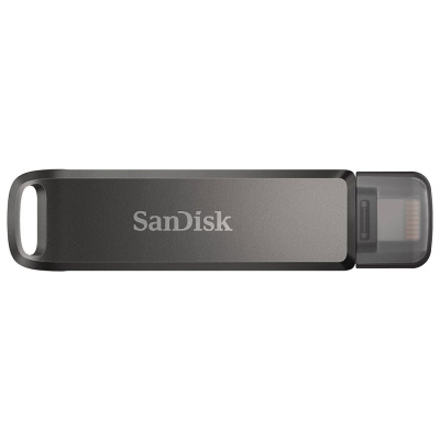 Флешка USB3.0  64GB  SanDisk  Luxe iXpand  for iPhone and iPad (Lightning/iPhone/iPad/Mac/USB Type-C)
