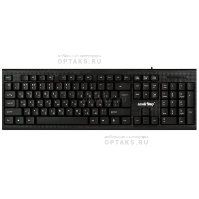 Клавиатура проводная Smartbuy ONE 115 черная (SBK-115-K)/20