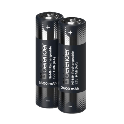 Аккумулятор DEFENDER HR6 (2600 mAh) АА Ni-MH BL2 (20/200)