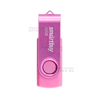 Флешка USB 32 Гб Smartbuy  Twist  розовый