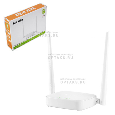 Беспроводной маршрутизатор Tenda N301, 802.11a/b/g/n, 300 Мбит/с, 2.4 ГГц (1/30)