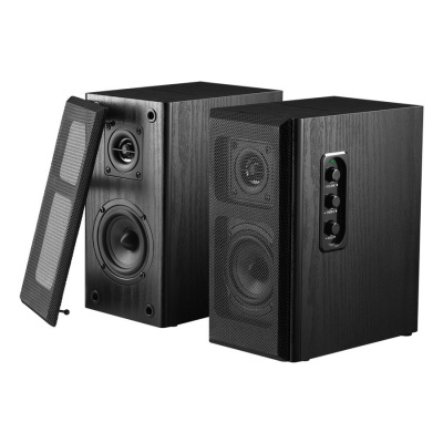 Акустическая 2.0 система DEFENDER Aurora S30 30 Вт, деревянный корпус, 230В, черный (1/4)