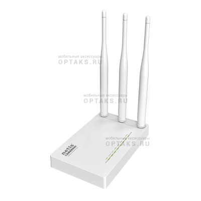 Маршрутизатор беспроводной Netis WF2409E, скорость до 300 Мбит/с, белый (1/30)