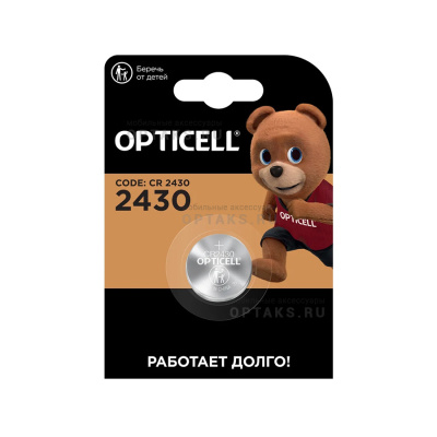 Элемент питания OPTICELL SPECIALTY CR2430 BL1 (1/20)