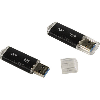 Флешка USB3.0 128 Гб Silicon Power  Blaze B02  чёрный