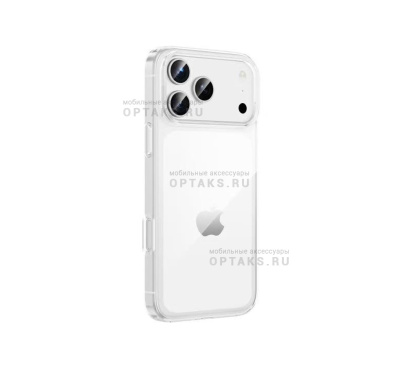 Чехол KEEPHONE AIRY CRYSTAL SILICONE CLEAR CASE для iPhone 18 Pro/17 Pro CLEAR