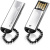 Флешка USB 16 Гб Silicon Power  Touch 830  водонепроницаемая  серебро