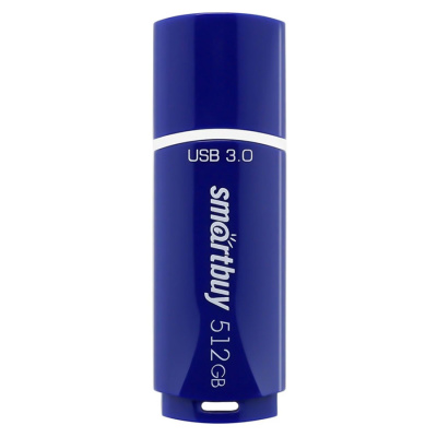 USB 3.0  512GB  Smartbuy  Crown  синий