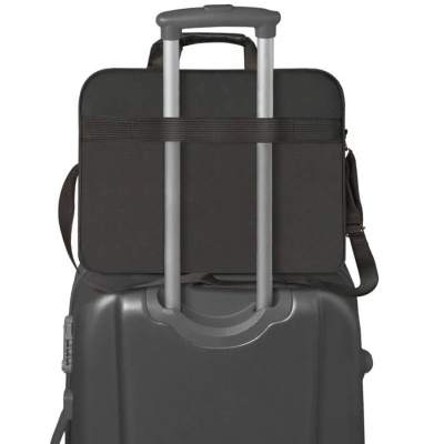 Сумка DEFENDER для ноутбука Geek 15.6", чёрная, карман (1/30)