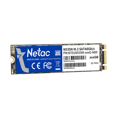 Жесткий диск SSD Netac  256 GB N535N SATAIII , R/W - 540/490MB/s, (M.2) 2280 3D NAND