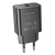 Блок питания сетевой 1 USB BOROFONE BA72A Spring, , пластик, QC3.0, цвет: чёрный (1/75/300)