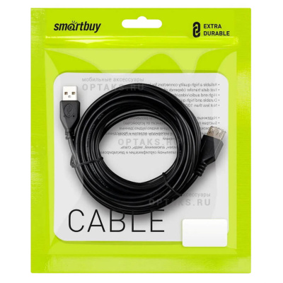 Кабель-удлинитель Smartbuy USB2.0 <Am-->Af> 5,0 m (1/80)