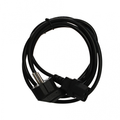 Кабель компьютер-розетка VCOM 220V (EURO) <VDE> 3G*1.5mm2, 16А, 1.8 м. (1/40)