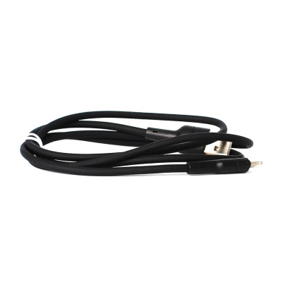 Кабель Usb Borofone BX15 Soft silicone charging data cable for Lightning black